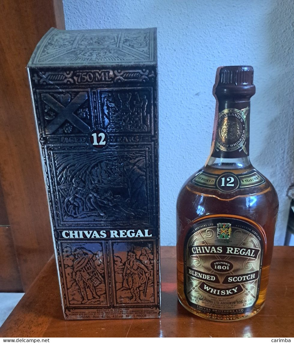 WHISKY VINTAGE CHIVAS REGAL 12 YEARS - Whisky