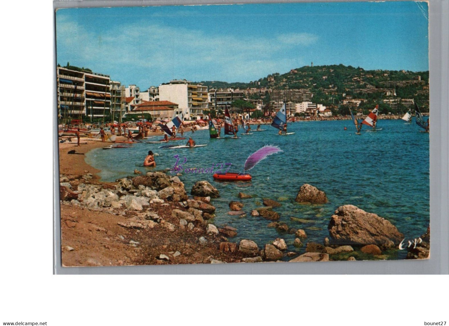 CANNES 06 - La Plage Du Mouret Rouge 1981 Animé - Cannes