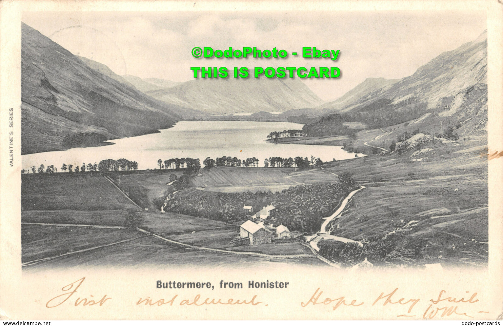 R454068 Buttermere. From Honister. 1903 - Monde
