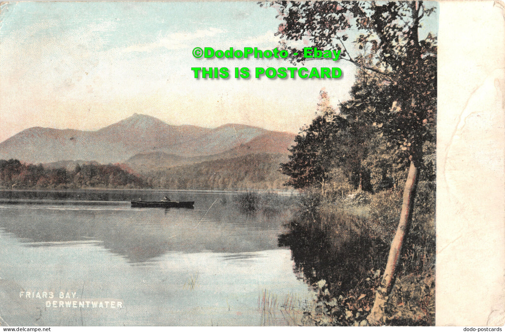 R454069 Derwentwater. Friars Bay. The National Series. 1904 - Monde