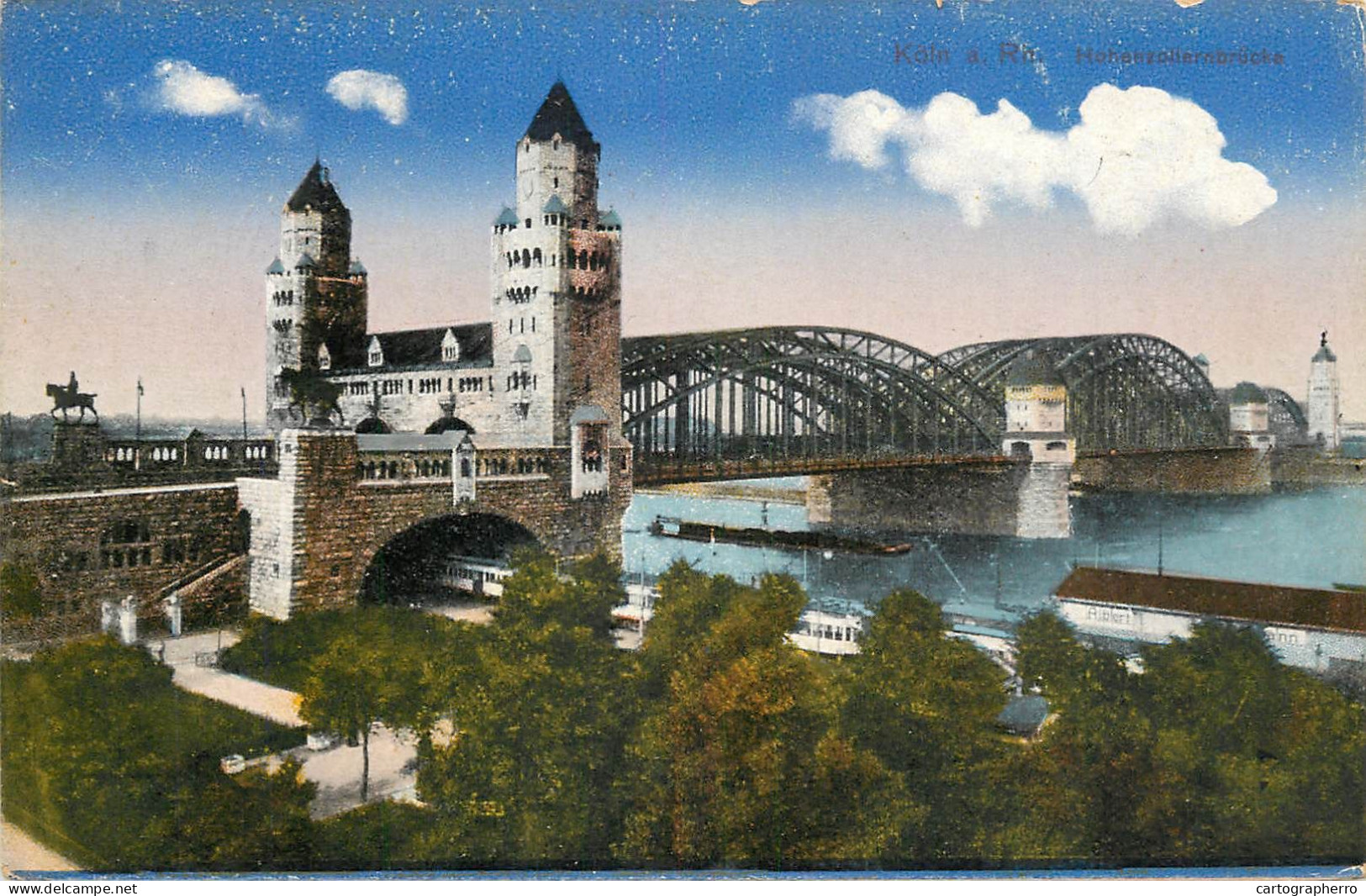 Postcard Germany Koln A. Rhein - Sonstige & Ohne Zuordnung
