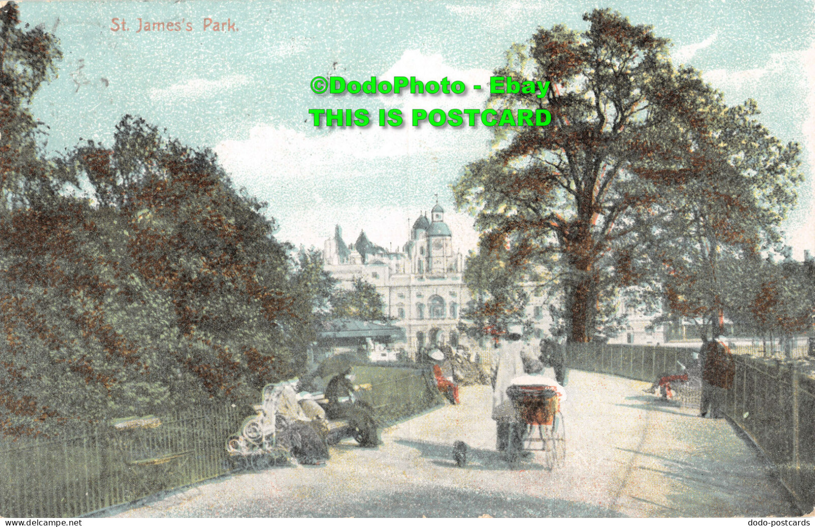 R454093 St. James Park. Postcard. 1908 - Monde