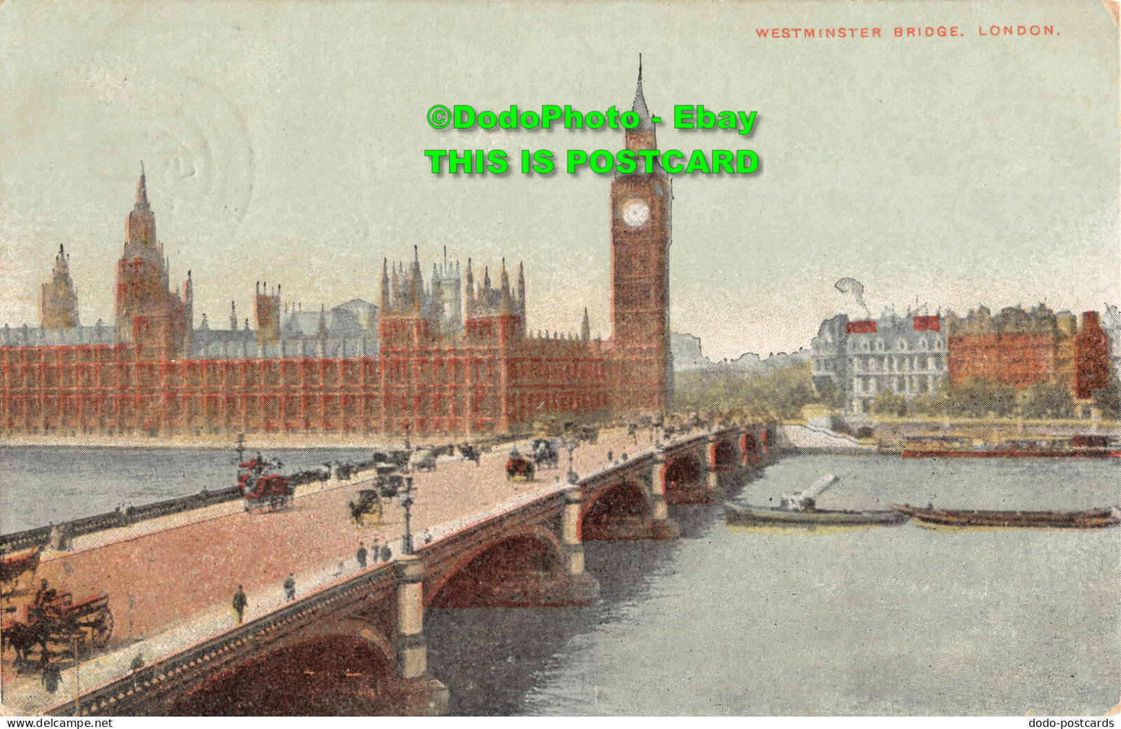 R454094 London. Westminster Bridge. 1907 - Other & Unclassified