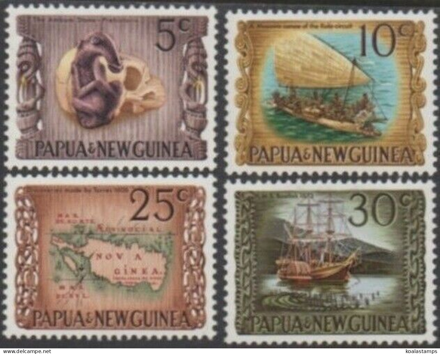 Papua New Guinea 1970 SG169-172 Heritage Set MNH - Papouasie-Nouvelle-Guinée