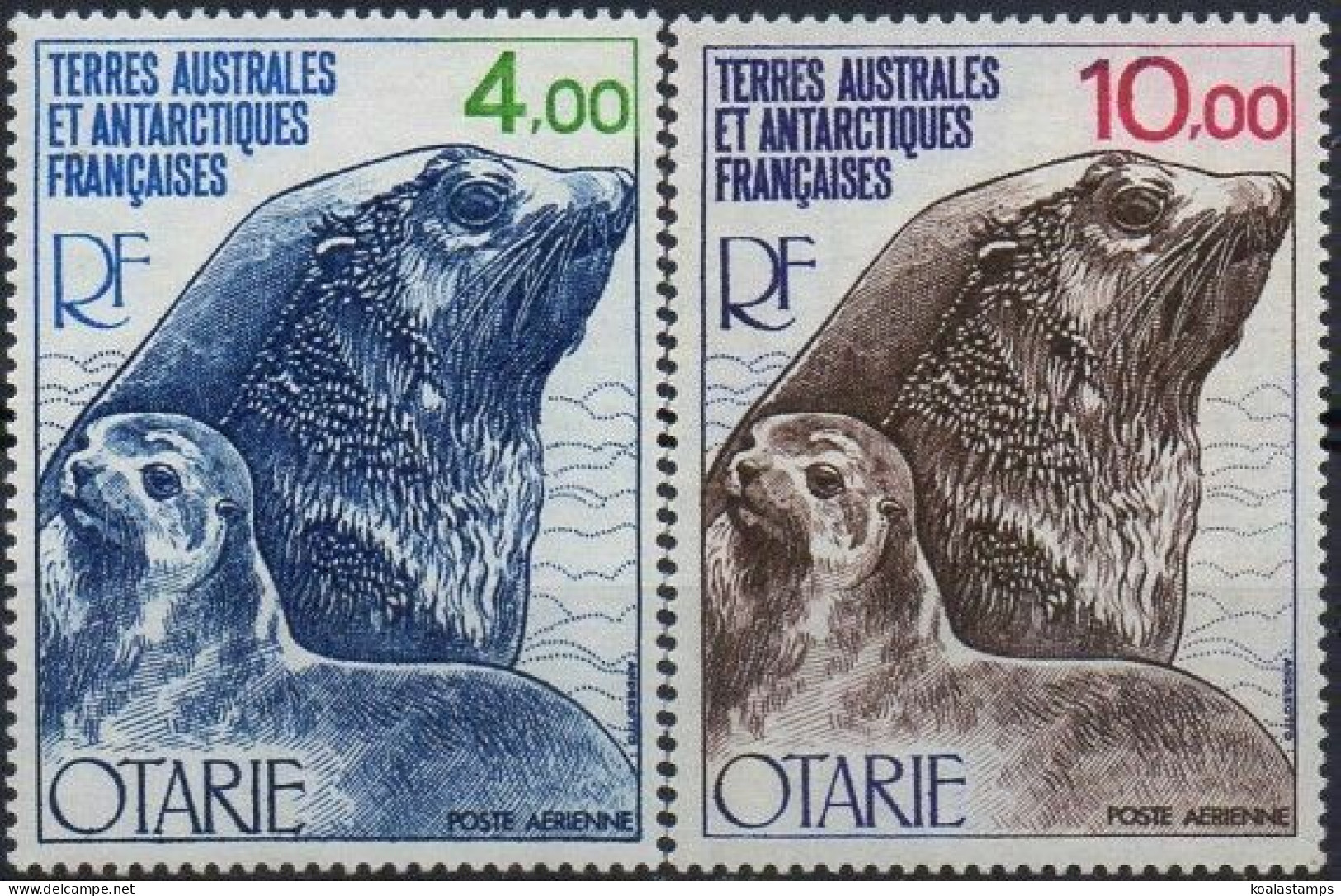 French Southern Antarctic Territory 1977 And 1979 SG125 Seals MNH - Andere & Zonder Classificatie