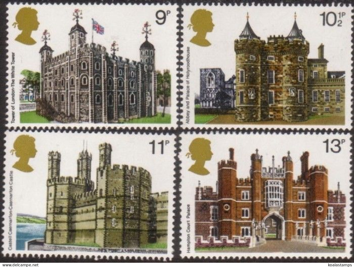Great Britain 1978 SG1054-1057 QEII Historic Buildings Set MNH - Ohne Zuordnung