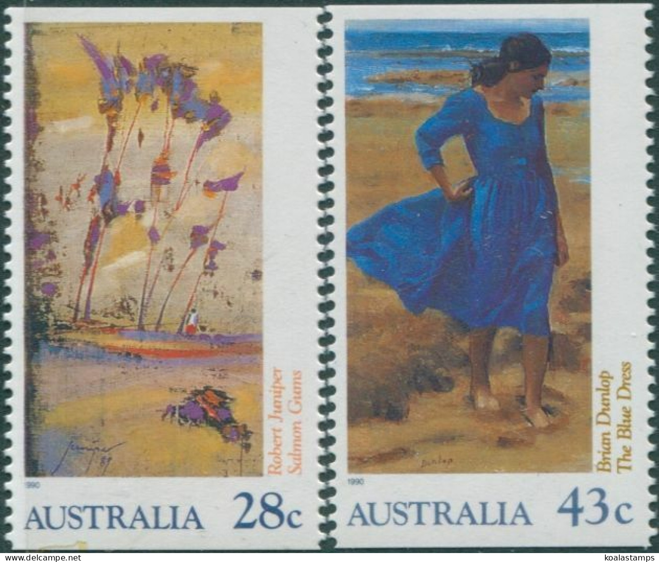 Australia 1990 SG1269-1270 Heidelberg And Heritage Set MNH - Andere & Zonder Classificatie