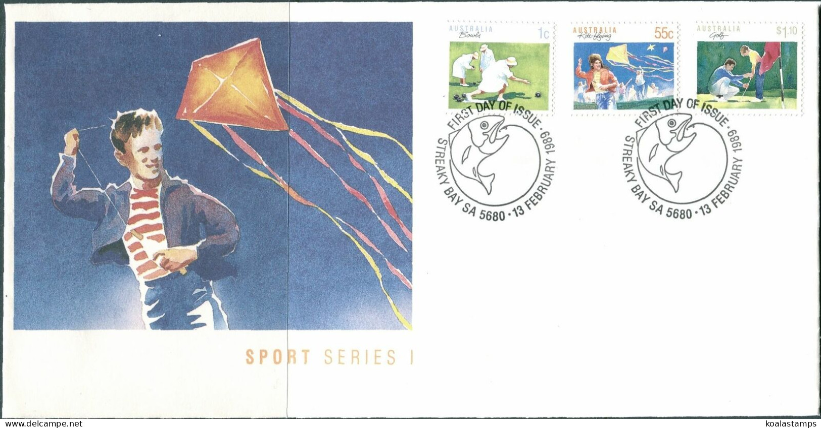 Australia 1989 SG1169-1194 Sports Series 2 STREAKY BAY FDC - Sonstige & Ohne Zuordnung