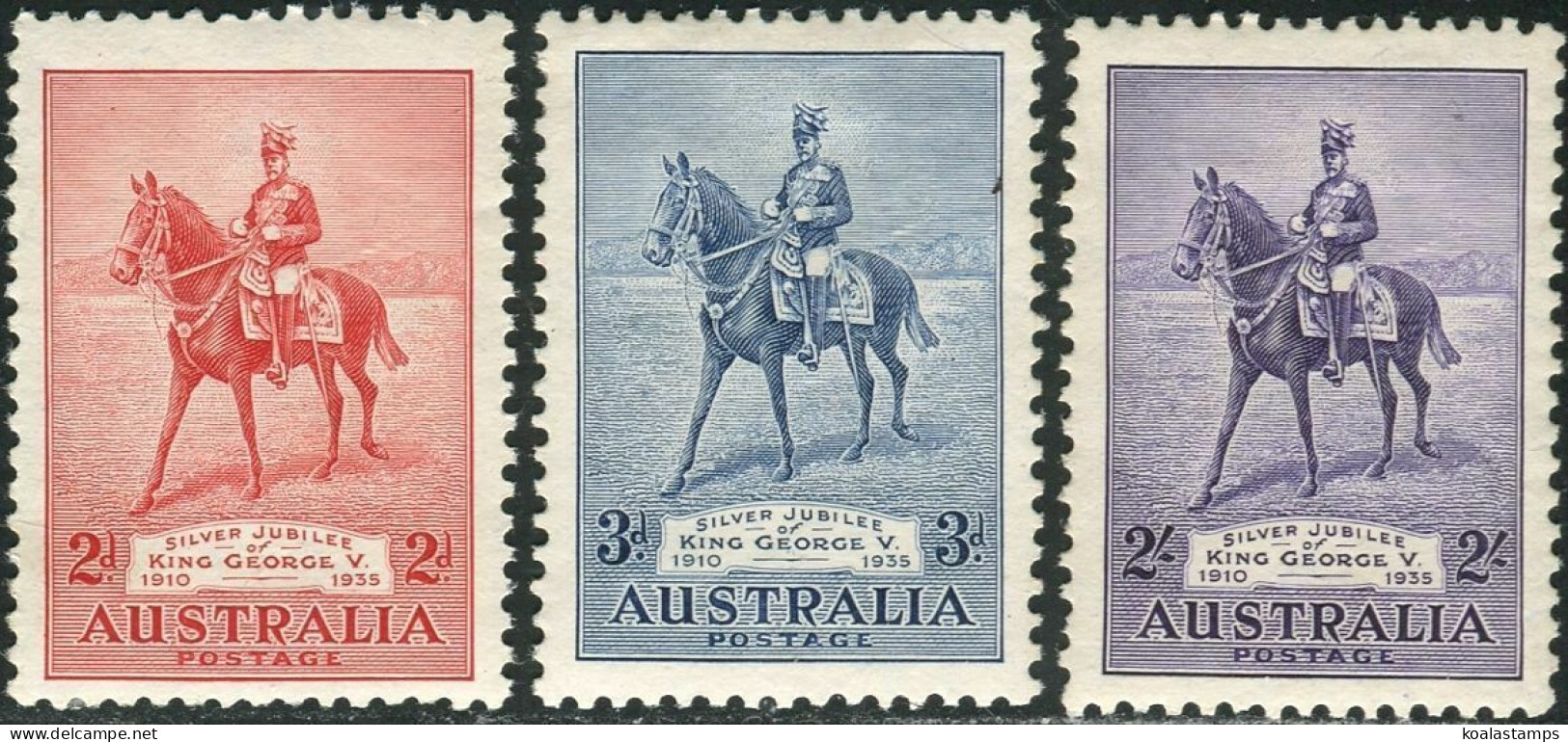 Australia 1935 SG156 Jubilee Set MH - Other & Unclassified