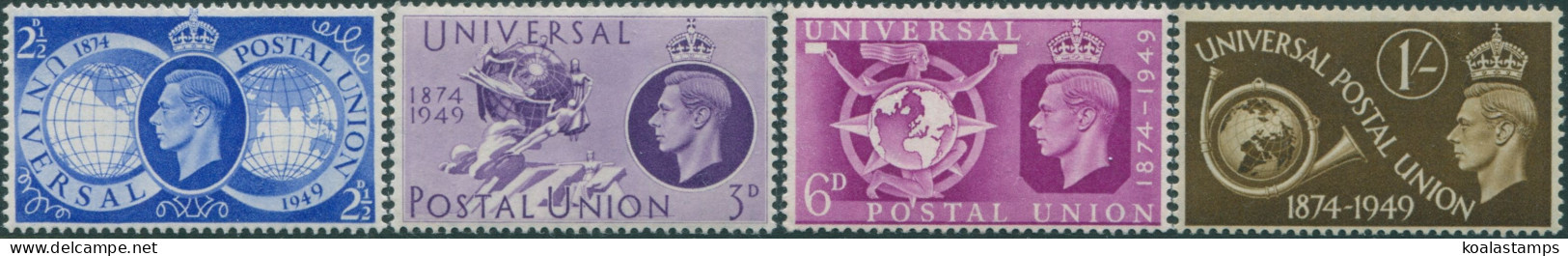 Great Britain 1949 SG499-502 KGVI UPU Set MNH - Sin Clasificación