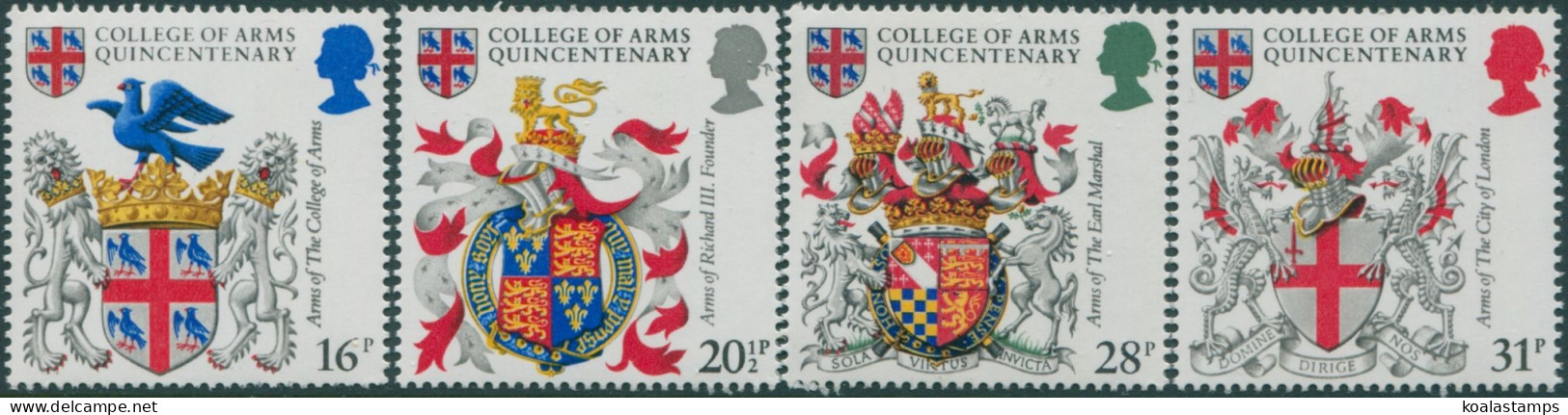 Great Britain 1984 SG1236-1239 QEII College Of Arms Set MNH - Non Classés