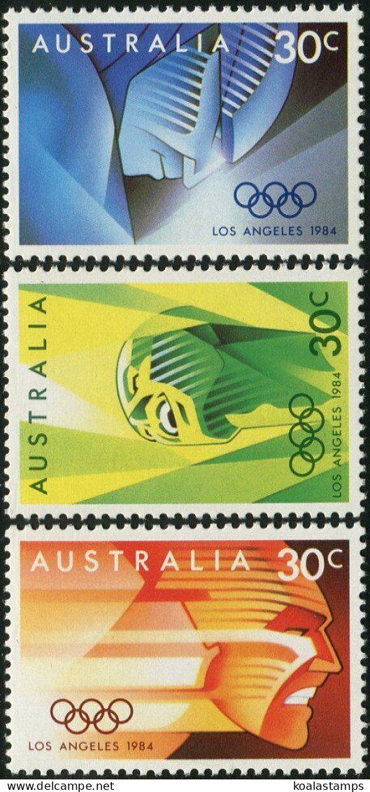 Australia 1984 SG941 Olympic Games Los Angeles Set MNH - Autres & Non Classés