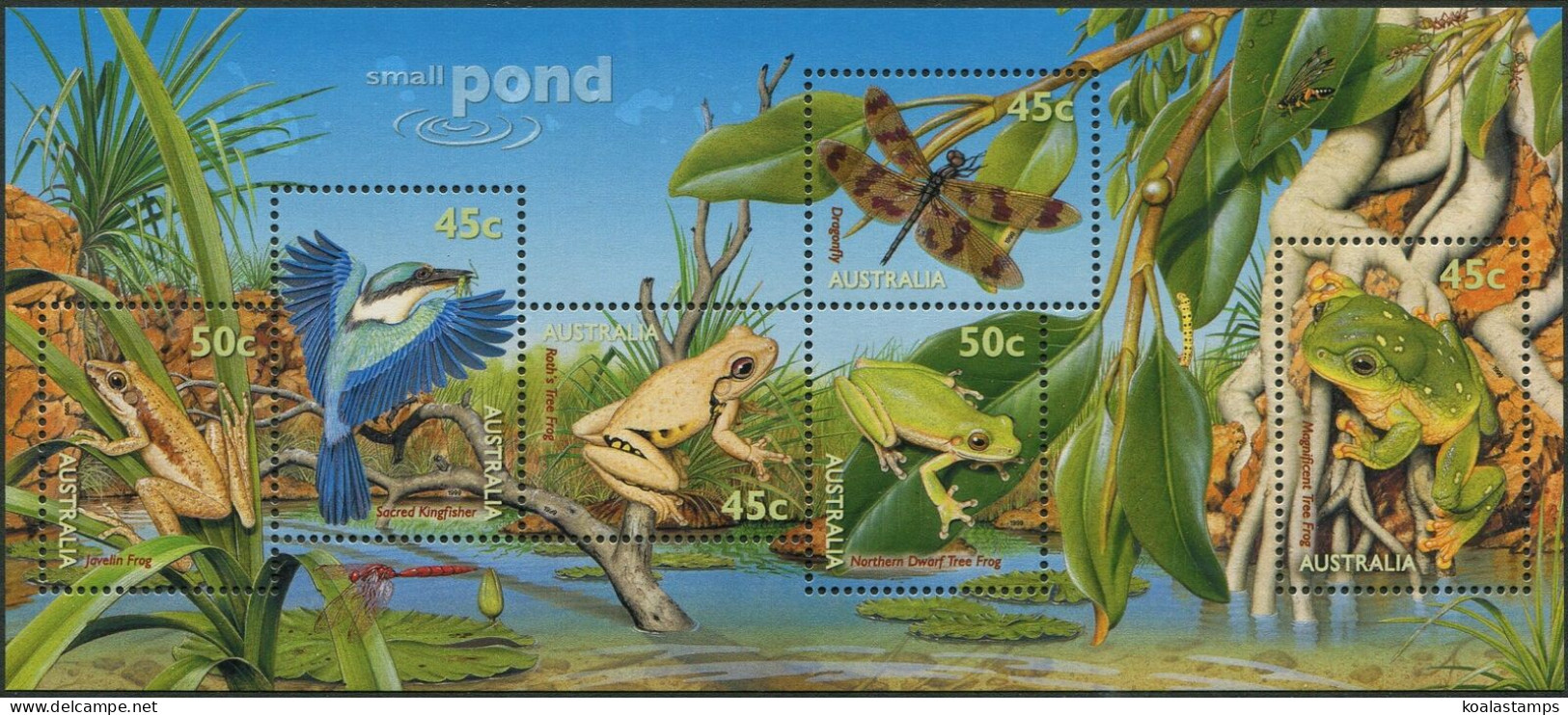 Australia 1999 SG1913 Small Pond Life MS MNH - Autres & Non Classés
