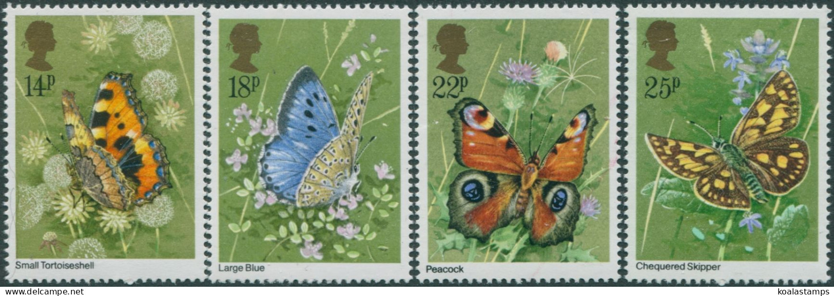 Great Britain 1981 SG1151-1154 QEII Butterflies Set MNH - Non Classés