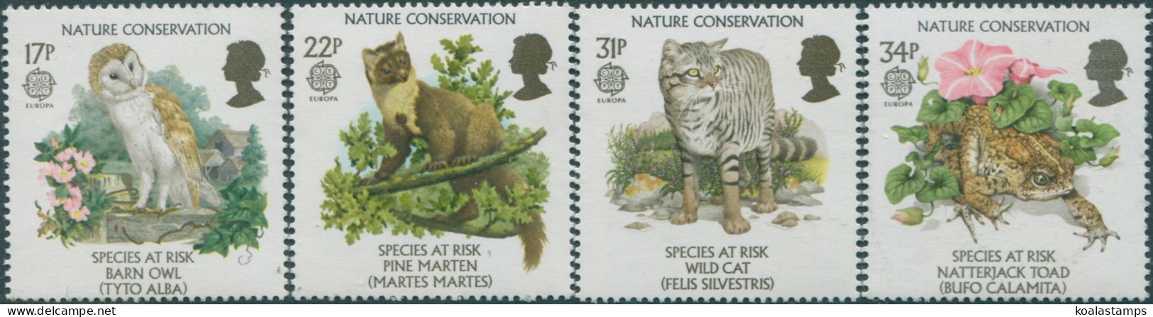 Great Britain 1986 SG1320-1323 QEII Nature Conservation Set MNH - Zonder Classificatie