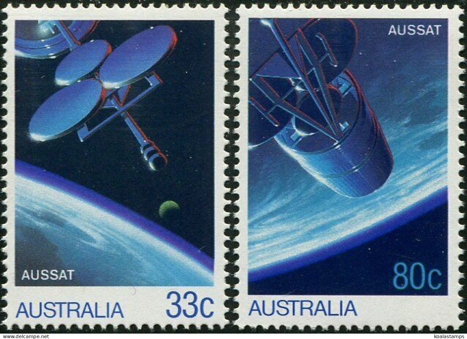 Australia 1986 SG998 AUSSAT Satellite Set MNH - Autres & Non Classés