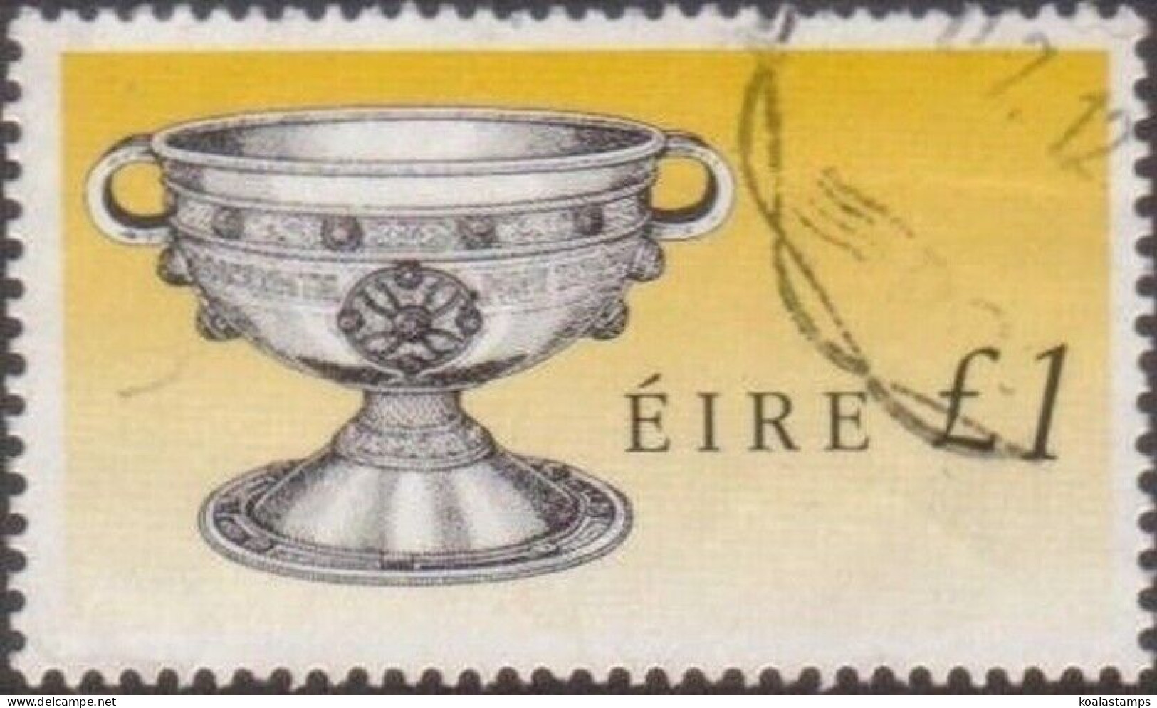 Ireland 1990 SG763 £1 Ardagh Chalice FU - Sonstige & Ohne Zuordnung