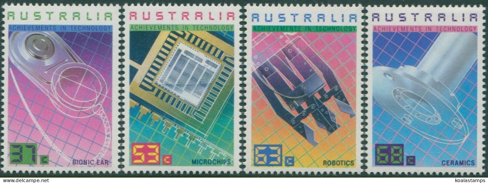 Australia 1987 SG1082-1085 Achievements In Technology Set MNH - Other & Unclassified