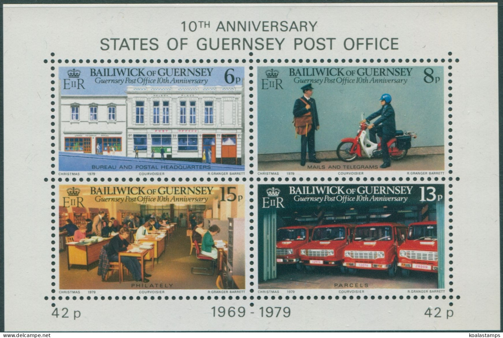 Guernsey 1979 SG211 Postal Administration MS MNH - Guernesey