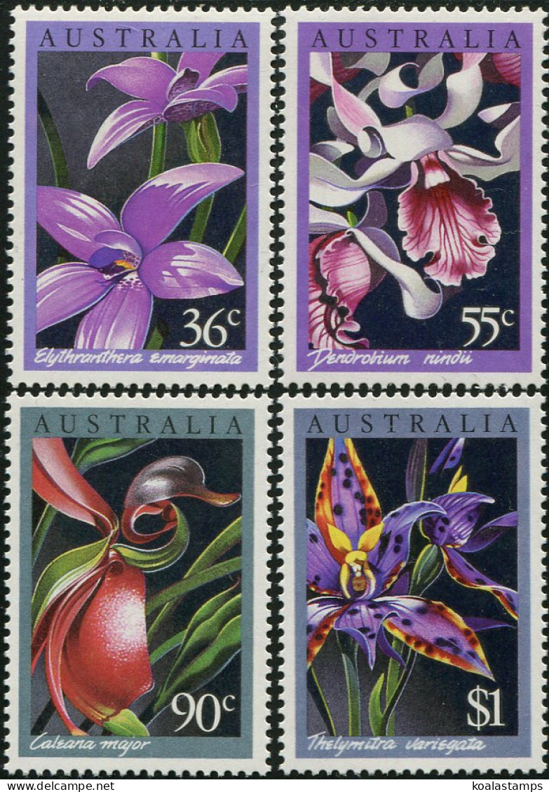 Australia 1986 SG1032 Orchids Set MNH - Sonstige & Ohne Zuordnung