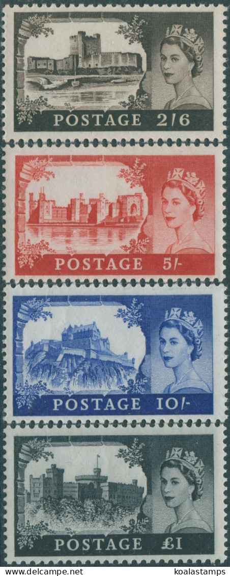 Great Britain 1967 SG759-762 QEII Castles No Wmk Set MNH - Non Classés