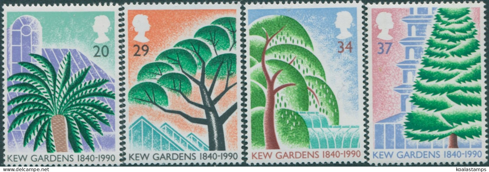 Great Britain 1990 SG1502-1505 QEII Kew Gardens Set MNH - Ohne Zuordnung