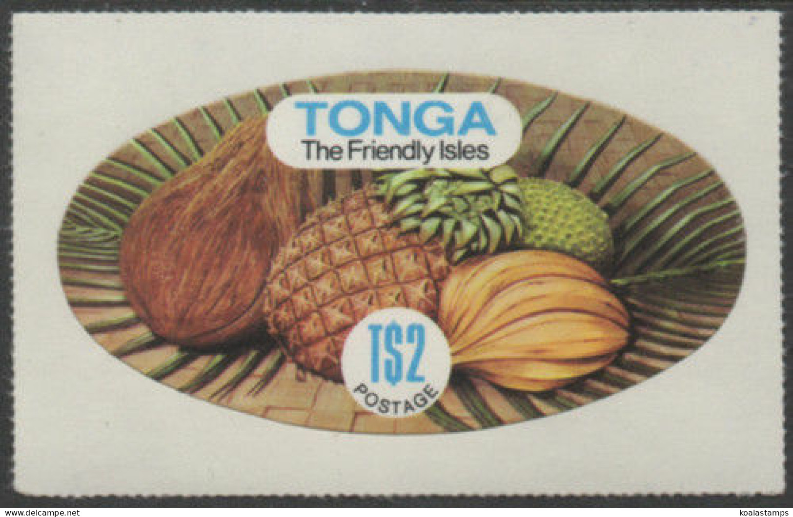 Tonga 1982 SG689a 2p Mixed Fruit MNH - Tonga (1970-...)