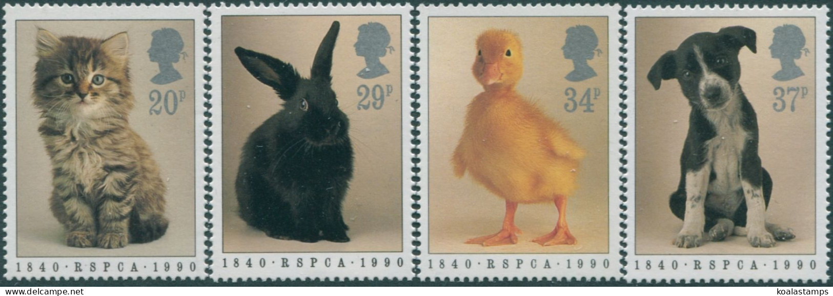 Great Britain 1990 SG1479-1482 QEII Animals Set MNH - Zonder Classificatie