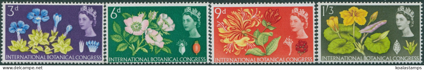 Great Britain 1964 SG655-658 QEII Botanical Congress Set MNH - Unclassified