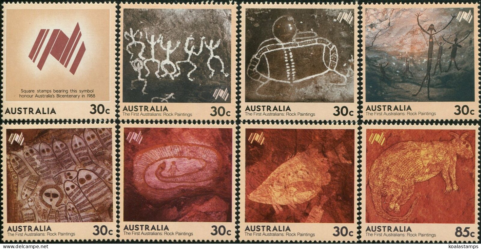Australia 1984 SG951 The First Australians Set MNH - Sonstige & Ohne Zuordnung