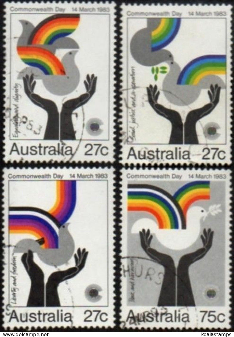 Australia 1983 SG882-885 Commonwealth Day Set FU - Other & Unclassified