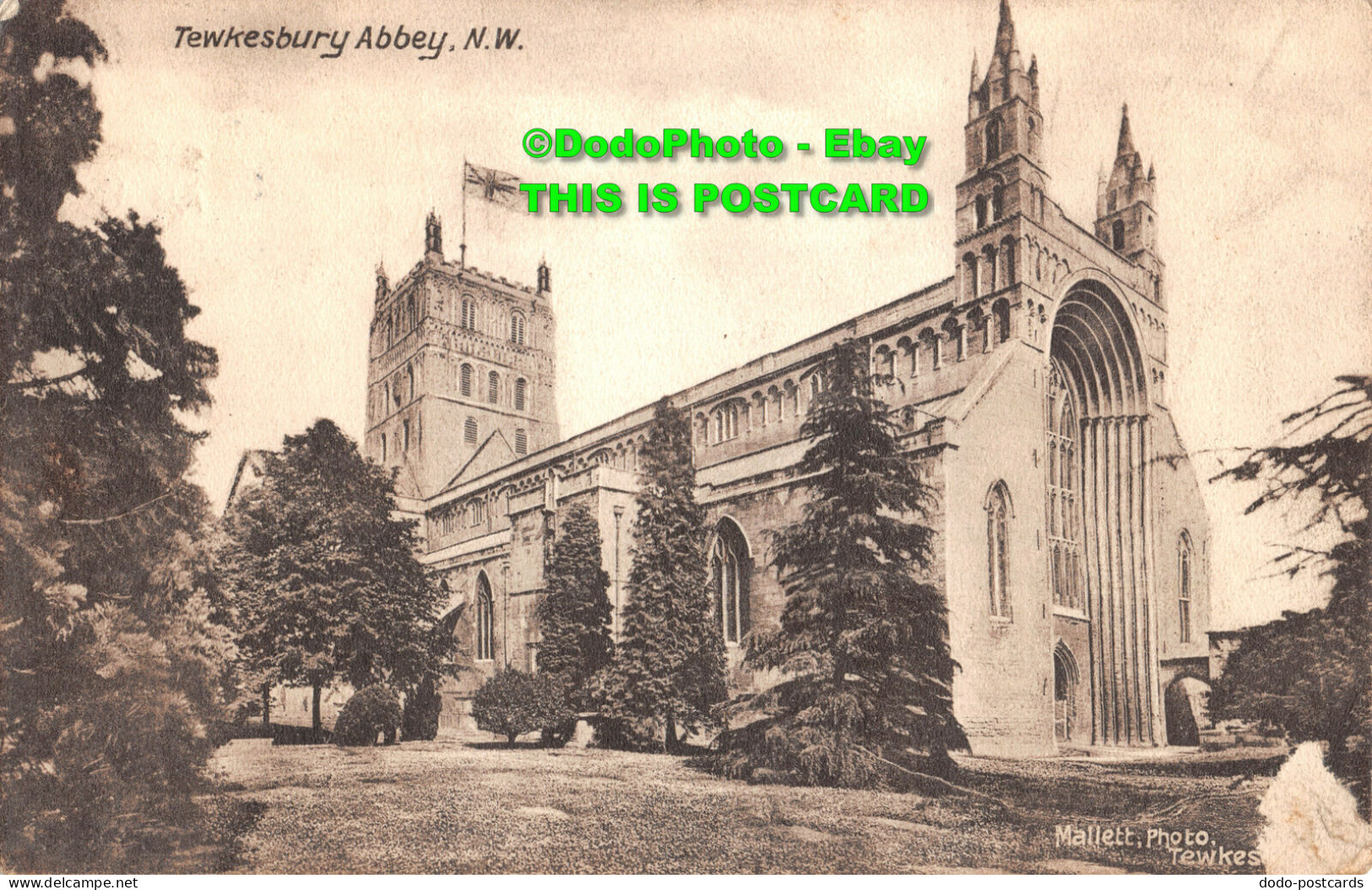 R454143 Tewkesbury Abbey. N. W. Mallett Photo. 1910 - World