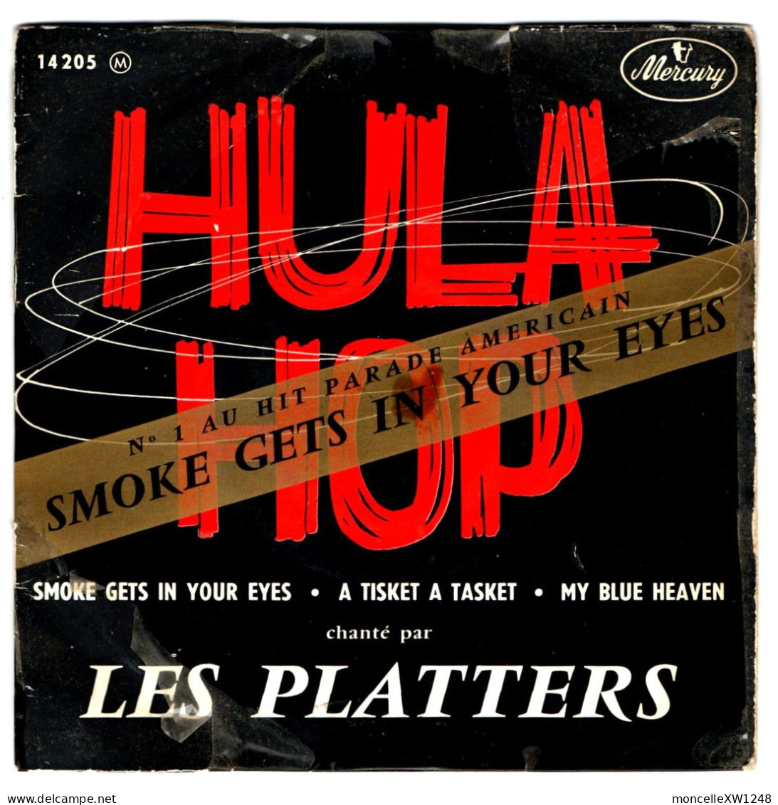 Les Platters - 45 T EP Hula Hop (1959) - 45 Rpm - Maxi-Singles