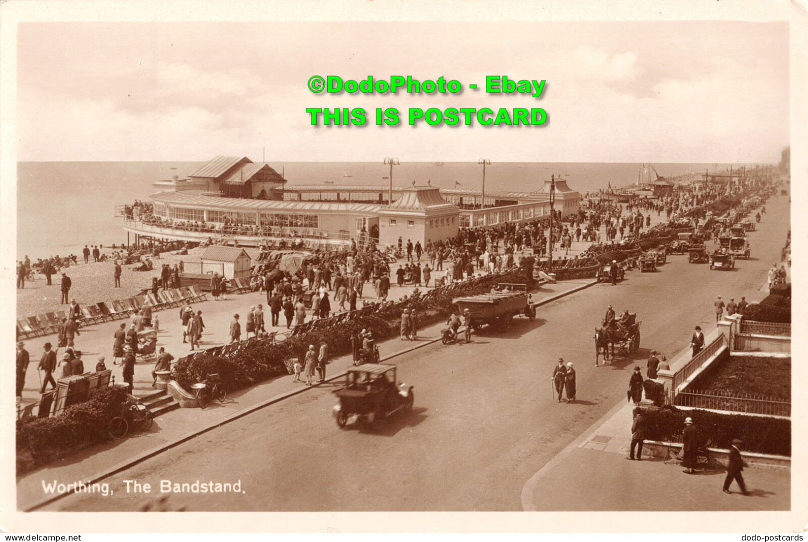R454157 Worthing. The Bandstand. RP - World