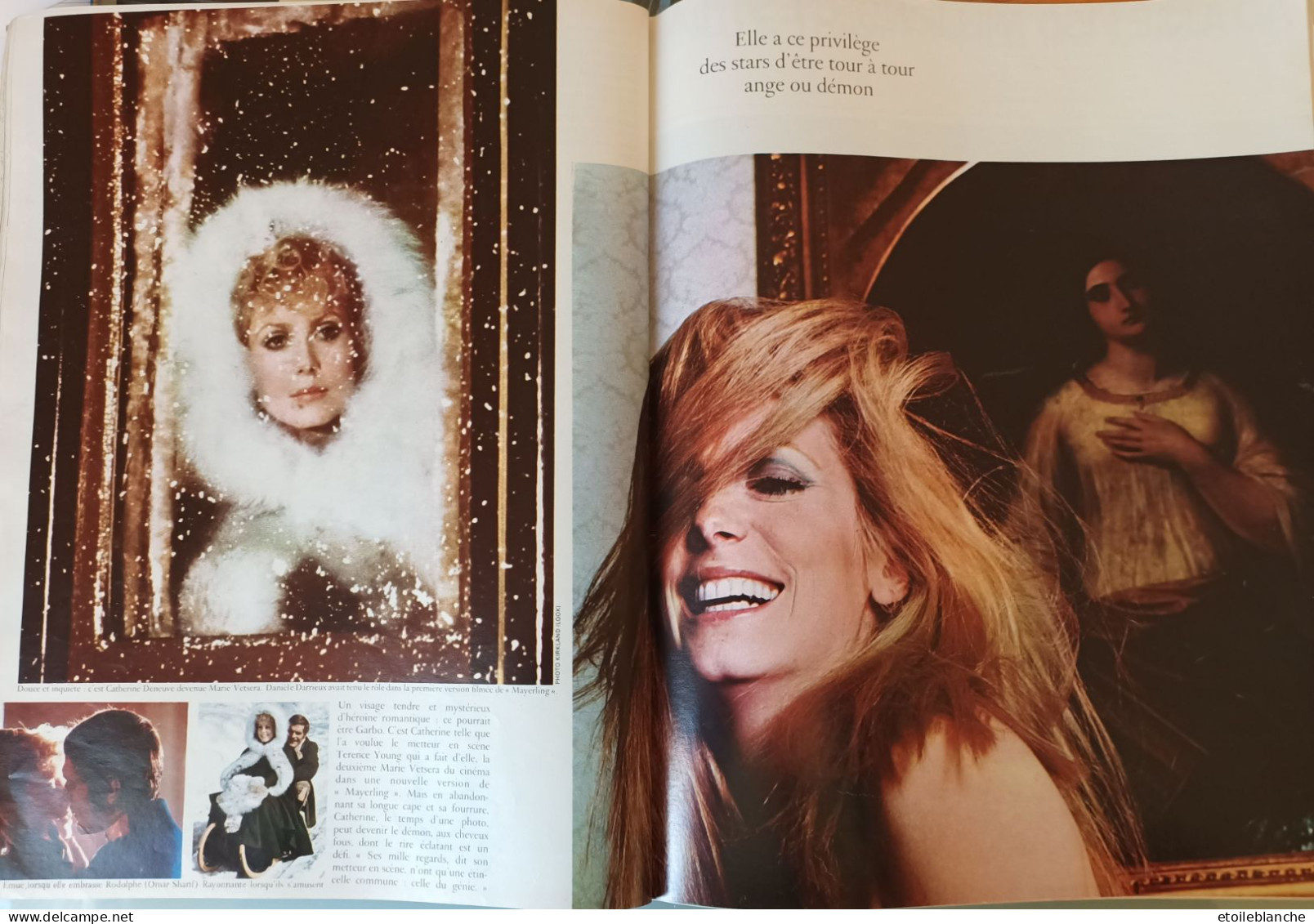 CATHERINE DENEUVE - Photos Mode D'une Revue Paris Match 1968 + 2 Autres (revue Datée 1970) - Lifestyle & Mode