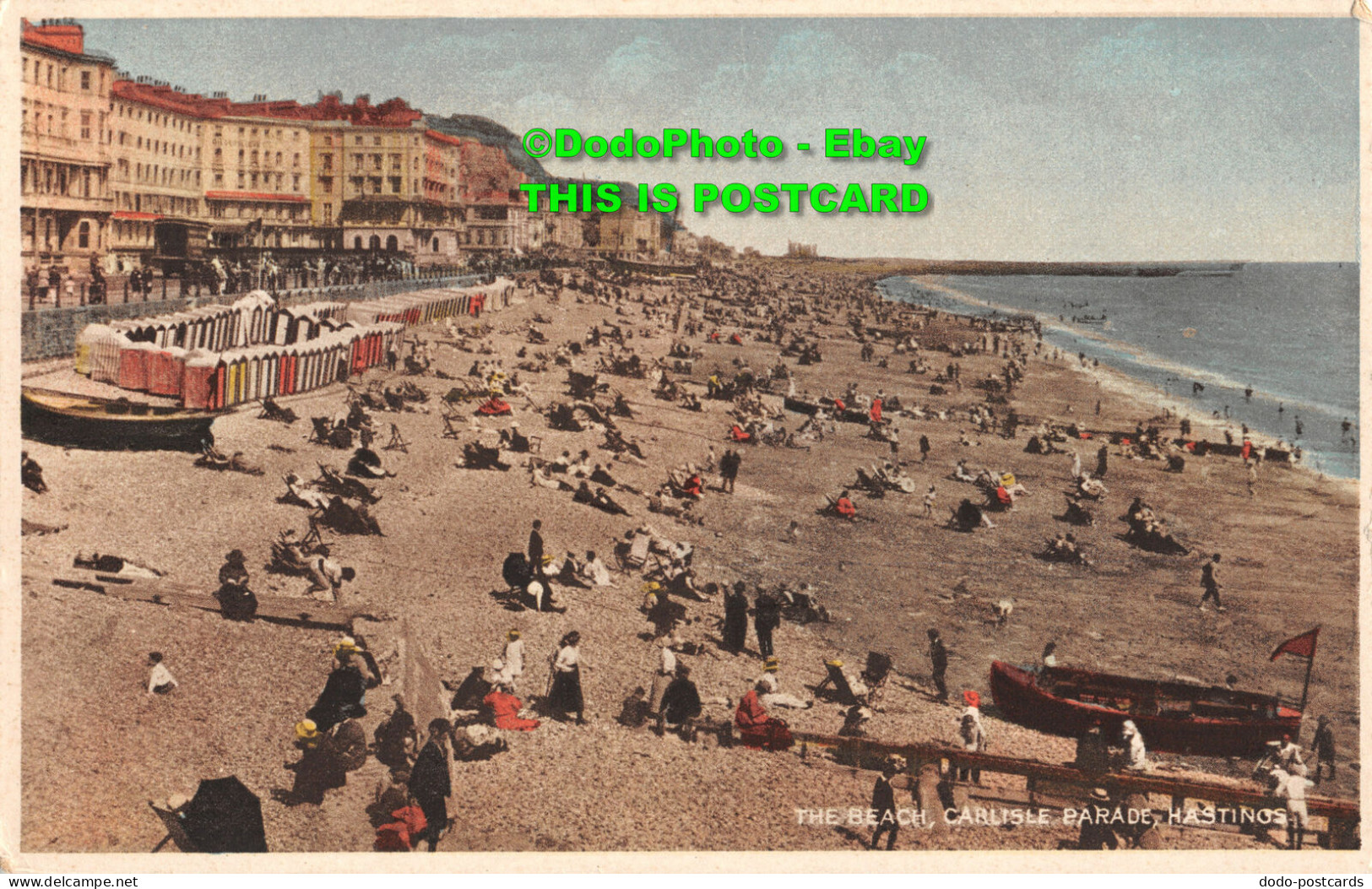 R454159 Hastings. Carlisle Parade. The Beach - World