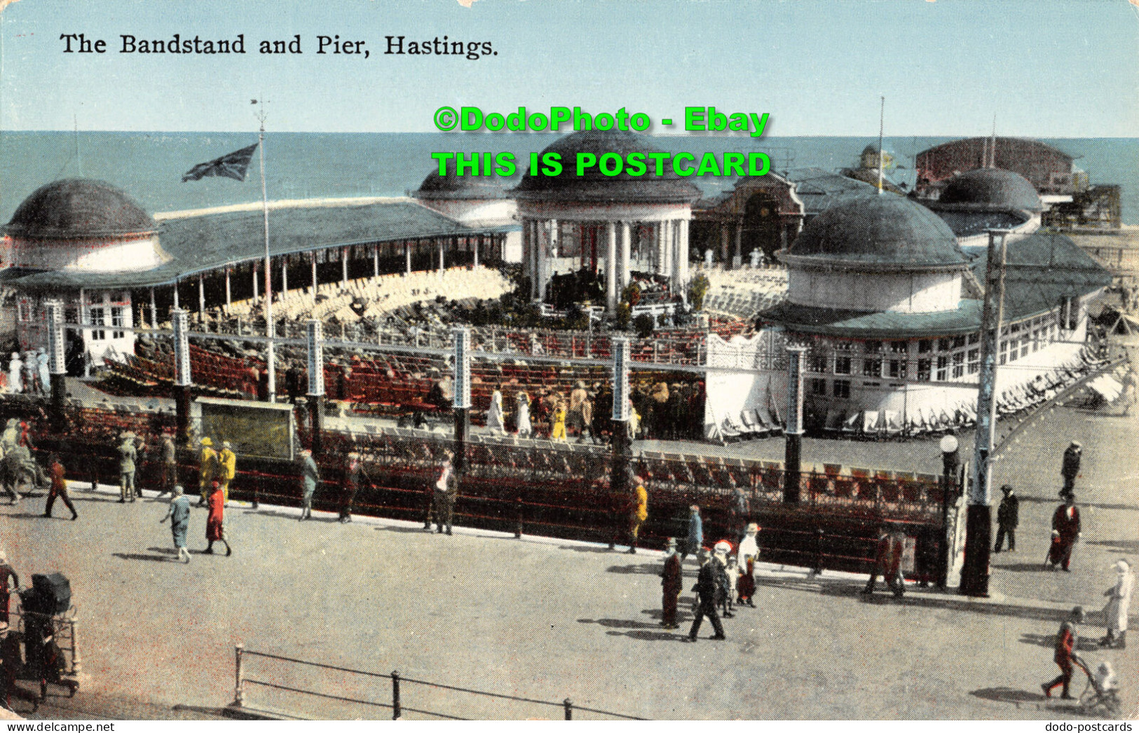 R454161 Hastings. The Bandstand And Pier - World