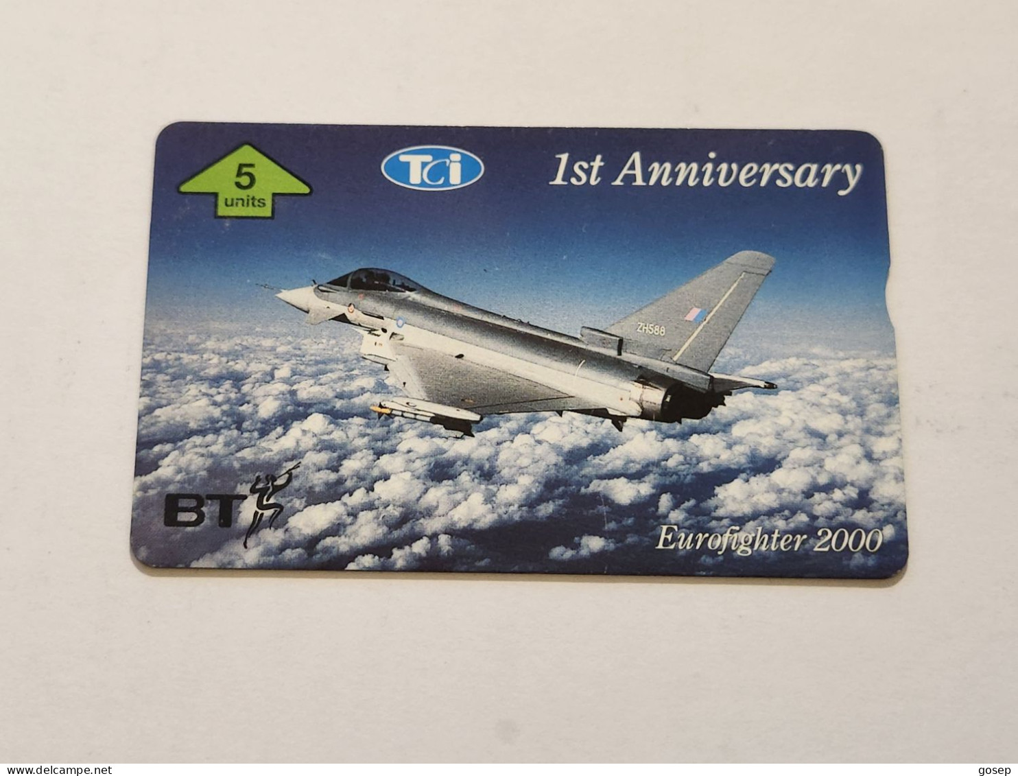 United Kingdom-(BTG-515)-TCI-(4)-1st Anniversary-(502)(5units)(?)(tirage-1.000)-price Cataloge-20.00£-mint - BT Edición General