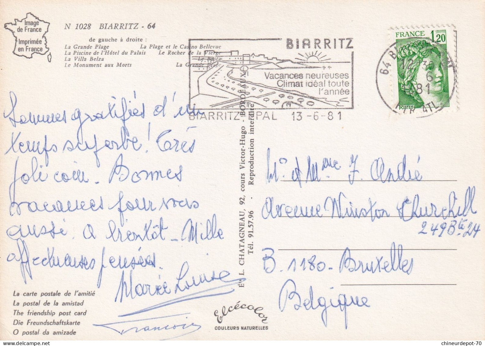 Souvenir De Biarritz 64 - Biarritz