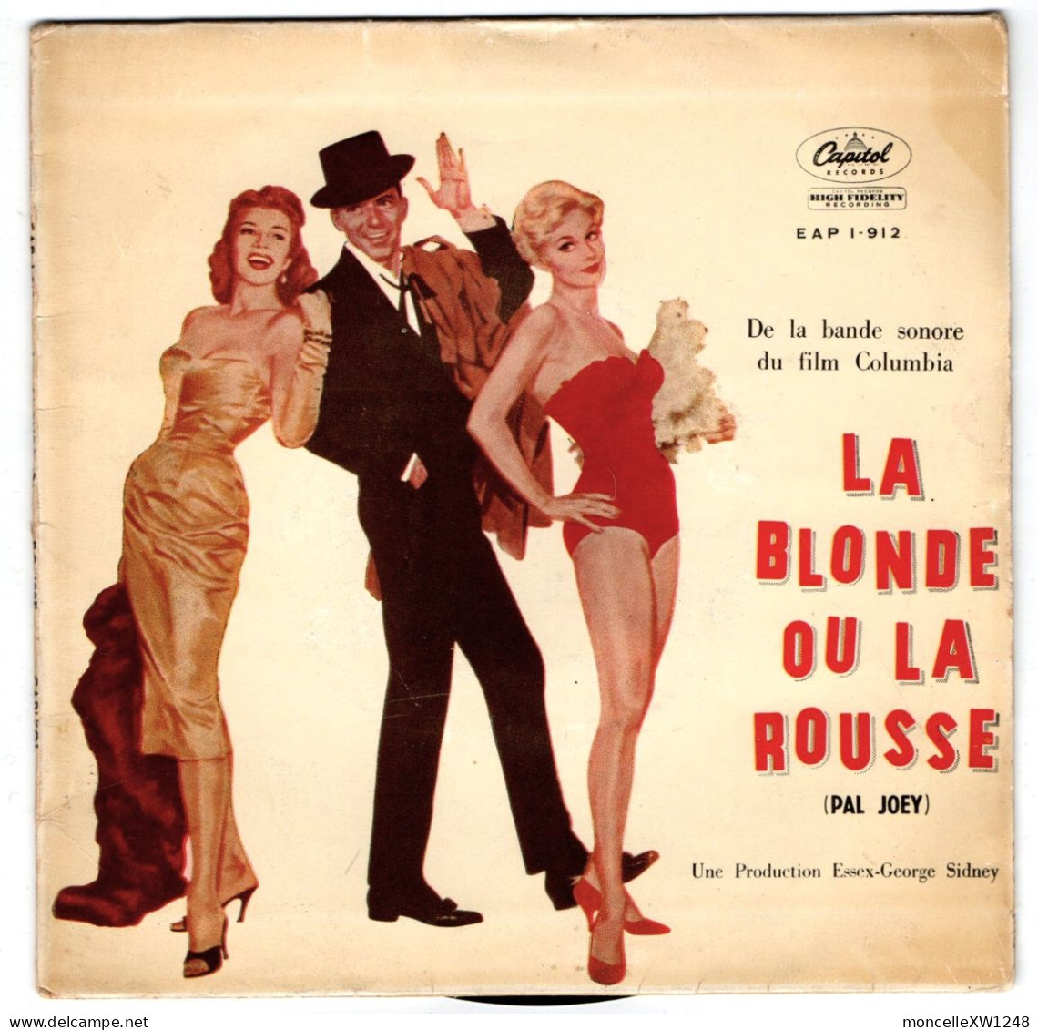 BOF La Blonde Ou La Rousse - 45 T EP Pal Joe (1957) - 45 Rpm - Maxi-Single