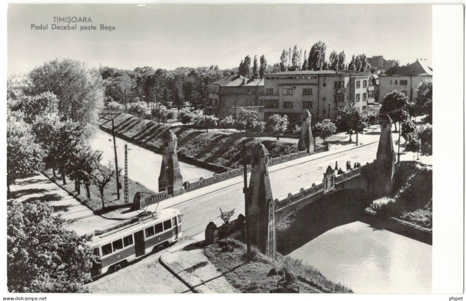 Timișoara - Decebal Bridge Over The Bega - Romania