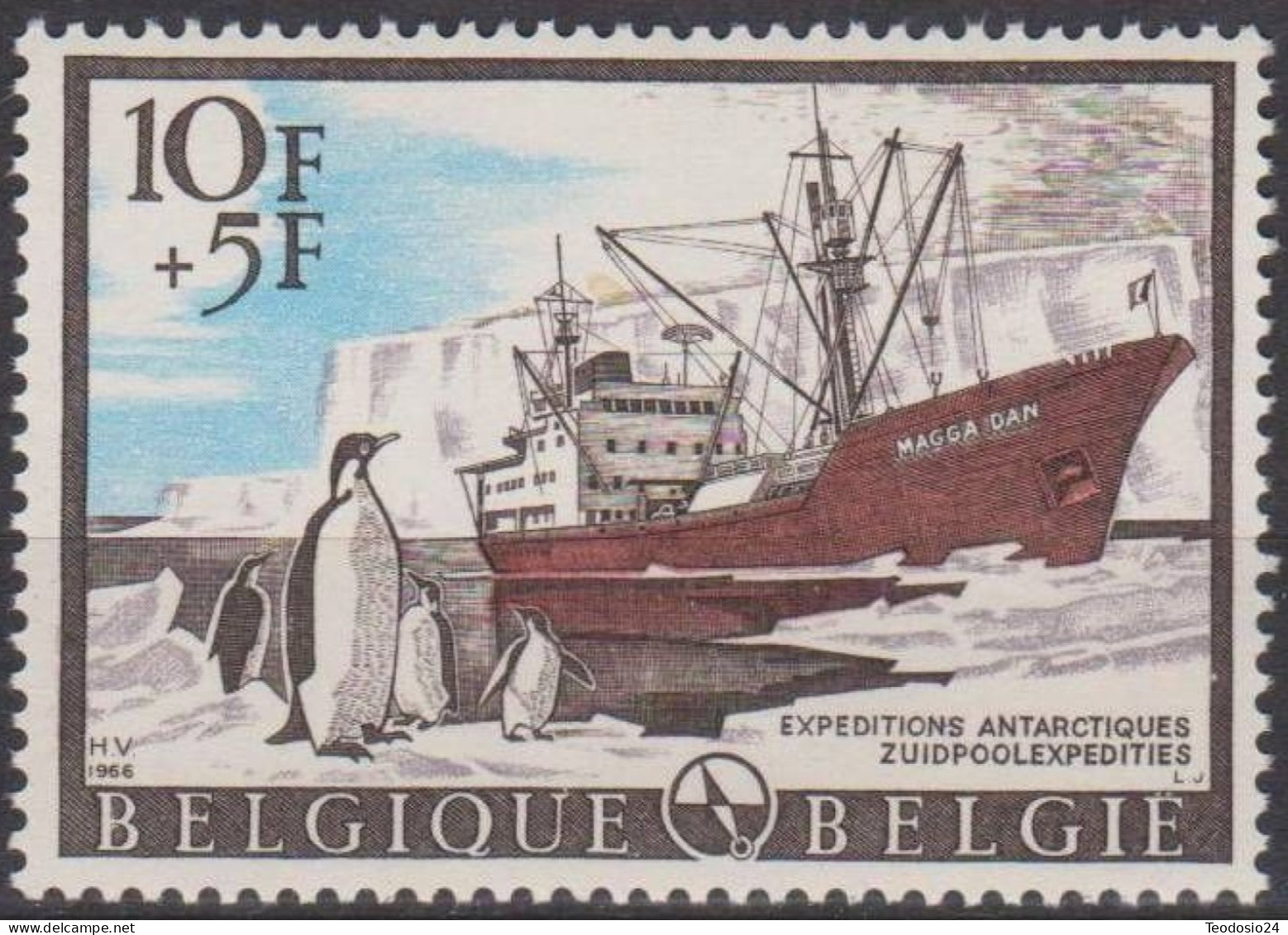 Belgique  Belgien 1966 1394 ** - Unused Stamps