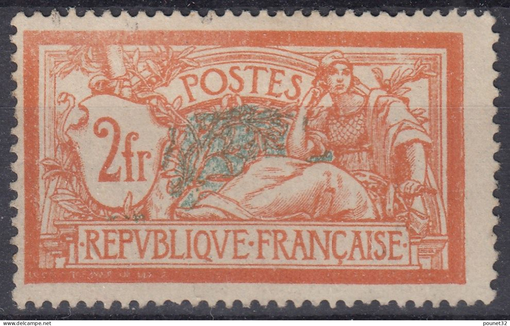 TIMBRE FRANCE MERSON N° 145 NEUF * GOMME AVEC CHARNIERE - COTE 55 € - 1900-27 Merson