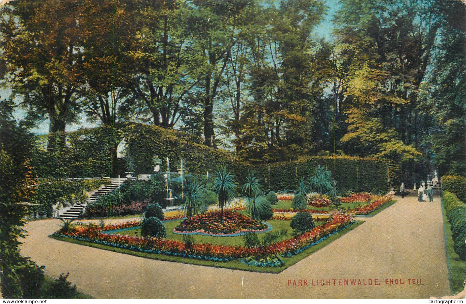 Postcard Germany Park Lightenwalde - Sonstige & Ohne Zuordnung