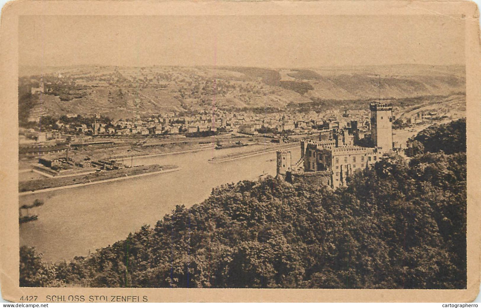 Postcard Germany Schloss Stolzenfels - Sonstige & Ohne Zuordnung