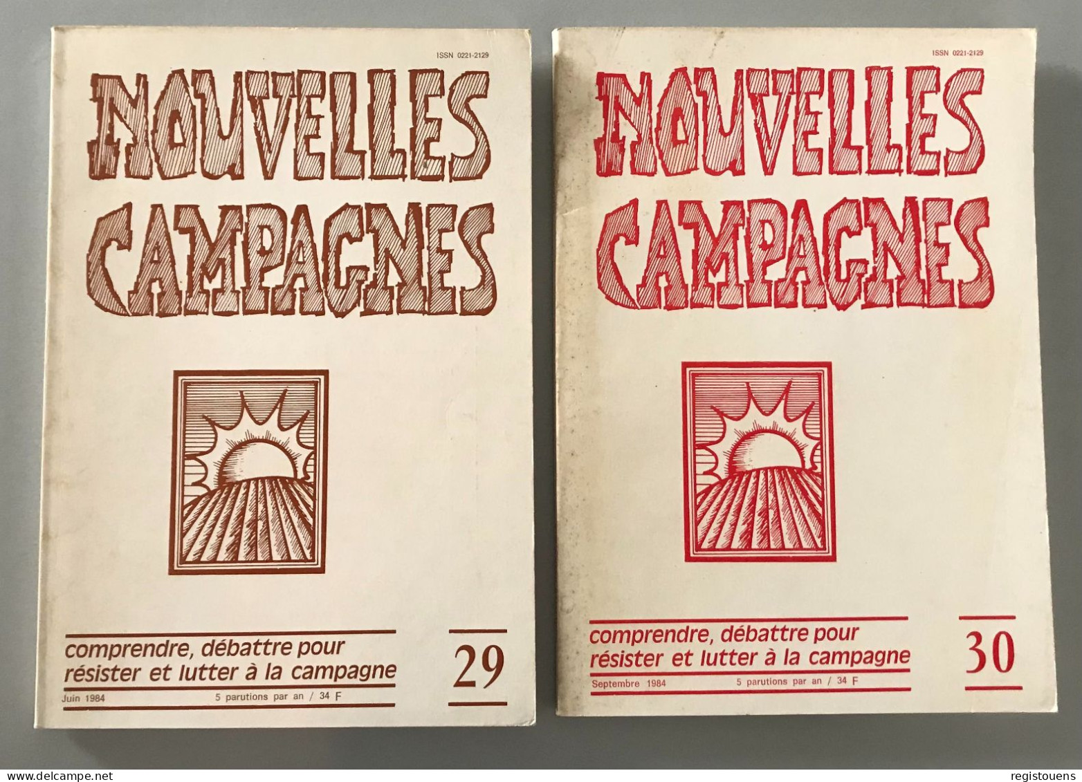 Nouvelles Campagnes N° 29 / 30 - ( Lot De 2 Revues ) - Wholesale, Bulk Lots