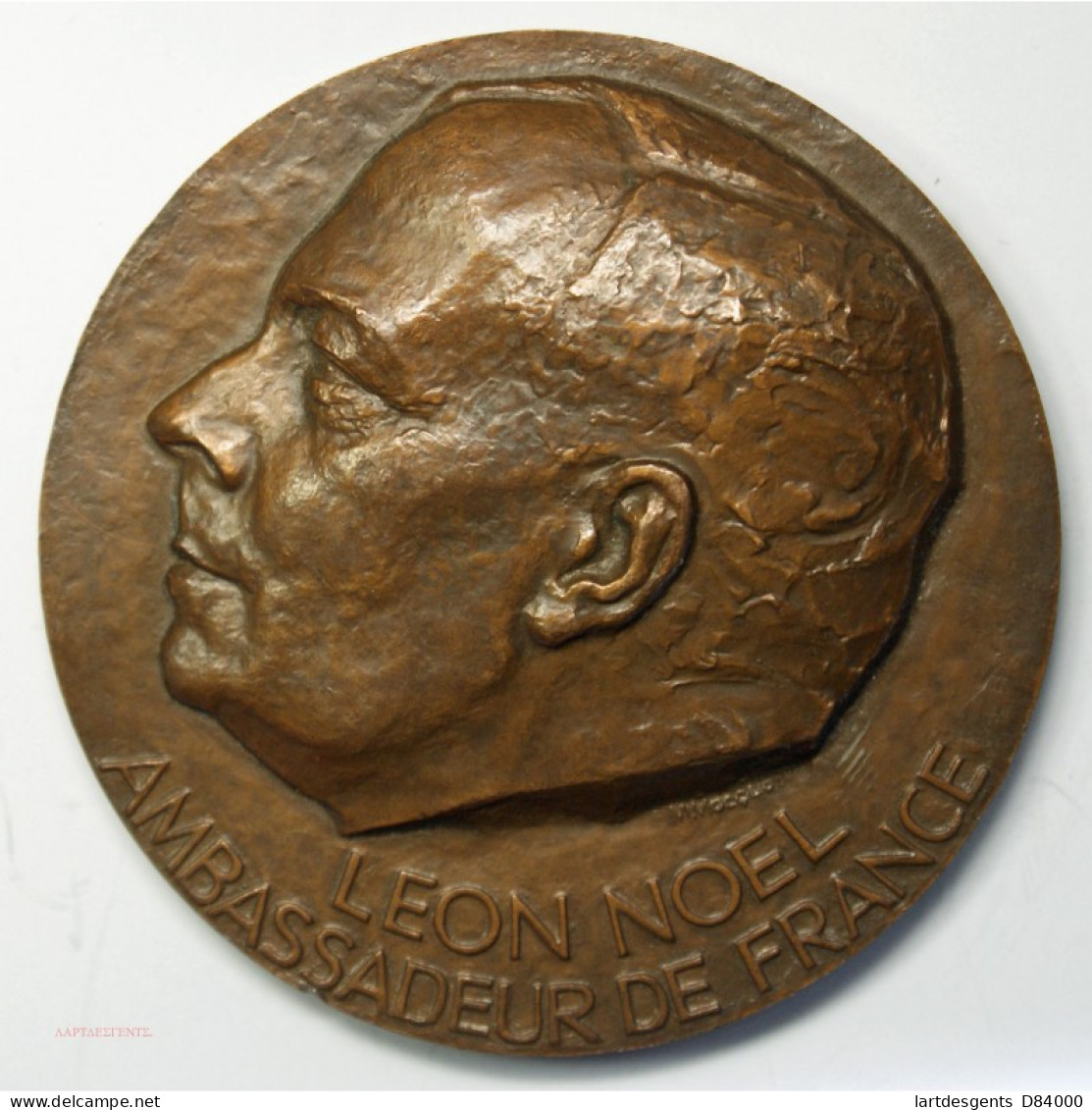 Médaille LEON NOEL Ambassadeur De France Par M MOCQUO, Lartdesgents.fr - Royaux / De Noblesse