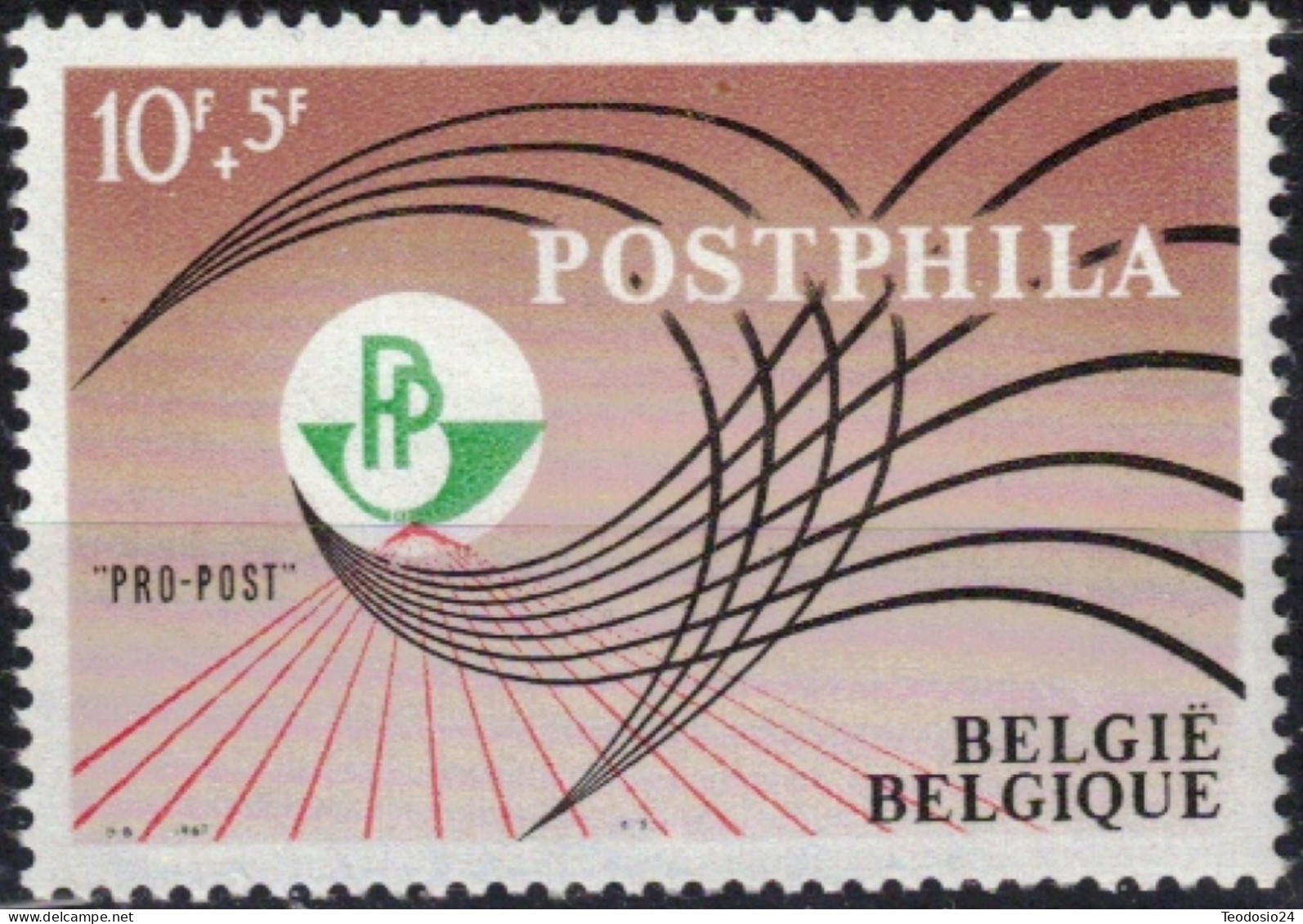 Belgique  Belgien 1967 1435 ** - Unused Stamps