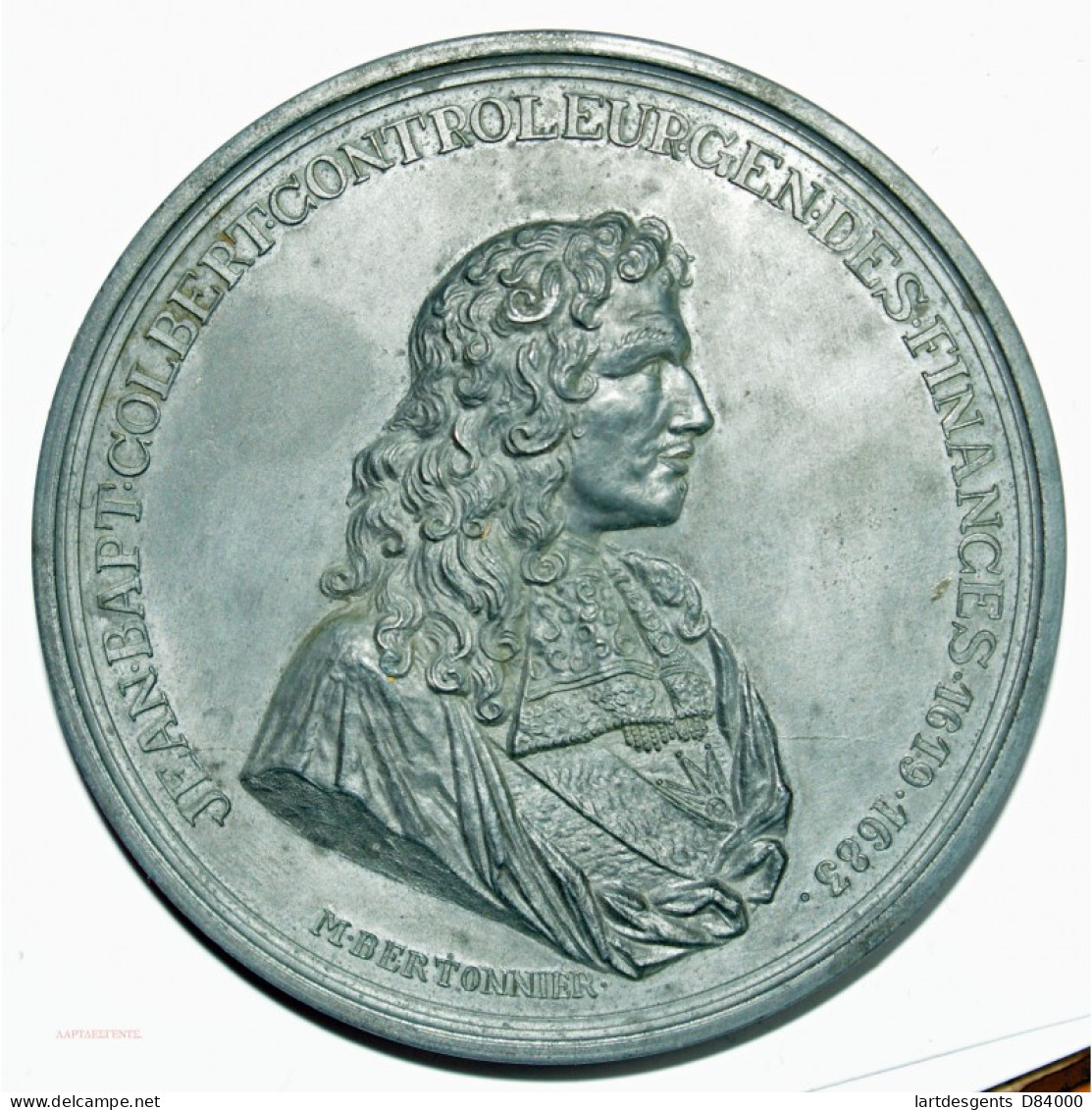 Médaille JEAN BATISTE COLBERT  1619-1683 Par M.BERTONNIER - Royal / Of Nobility