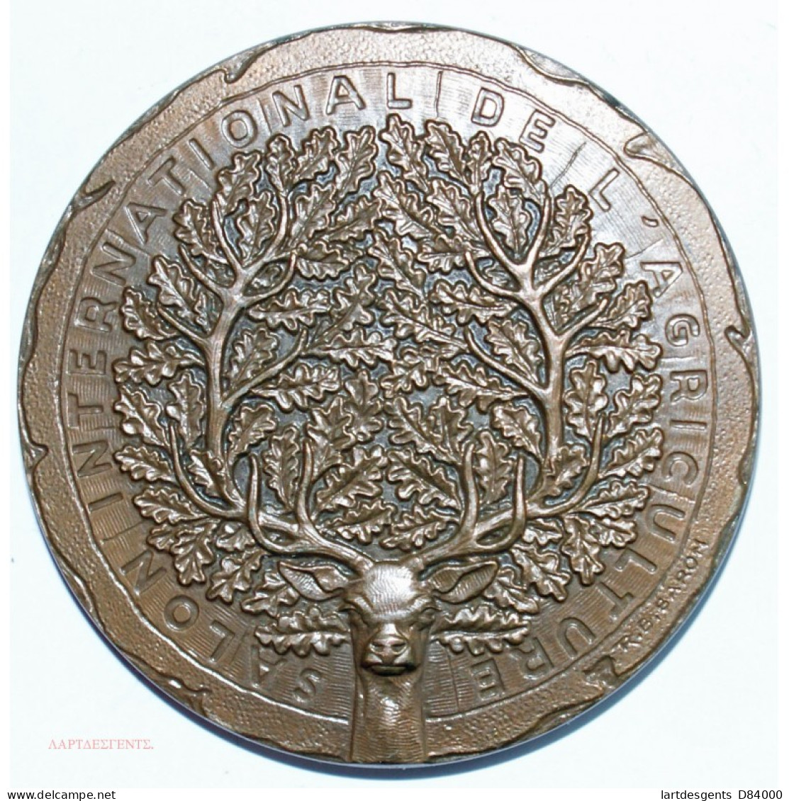 Médaille CONCOURS AGRICOLE PARIS 1978 Par R.B. BARON - Royal / Of Nobility